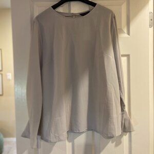 NWT Banana Republic jewel-neck blouse XL
